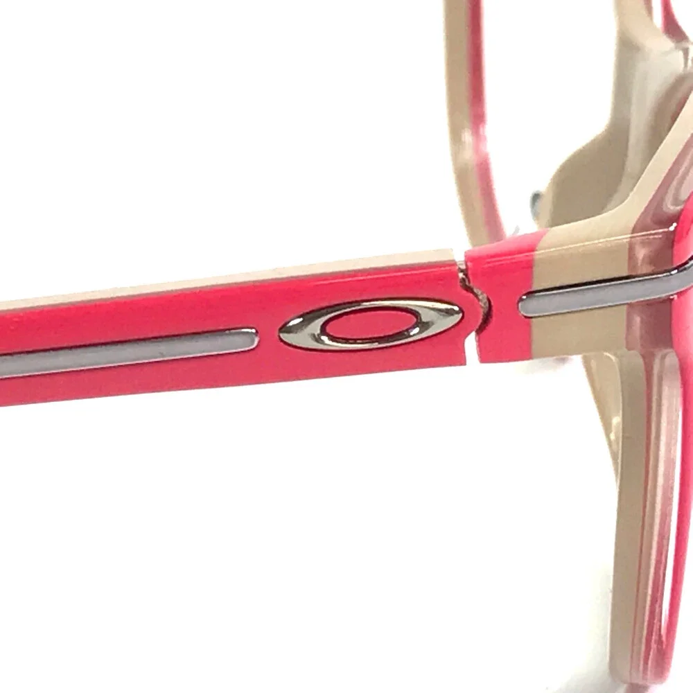 Oakley Eyeglasses Frames Stand Out OX1112-0153 Double R Pink Cat Eye 53-16-136